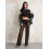 (L, Black) Γυναικείο παντελόνι με Gothic streetwear 9