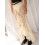 (S, Creamy White) Jupes longues en midi fluides. 4