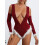 (S, Red) Body natalizi da tuta intera. 5