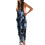 (XL, Dark Blue) Γυναικεία μακριά ολόσωμη φαρδιά τιράντες. 1