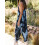 (M, Dark Blue) Γυναικεία μακριά ολόσωμη φαρδιά τιράντες. 3
