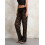 (L, Black) Γυναικείο παντελόνι με Gothic streetwear 10