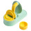 Dumpling Maker Set with Durable Mold, Ergonomic Handle for Easy DIY Buns, Pies, Waffles, 2pcs Green 1