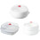 Stackable Microwave Steamer with Vent Lid for Even Heating Vegetables Dumplings Single Layer 3