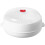 Stackable Microwave Steamer with Vent Lid for Even Heating Vegetables Dumplings Single Layer 4