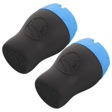 2pcs Windproof Car Ashtray with Lid, Unbreakable Silicone Smokeless Ashtray for Travel, Office, Indoor Outdoor Use