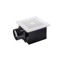 Ventilation Fan with Noise Reduction and AntiBackflow for Bathroom Kitchen Wall or Window Mount
