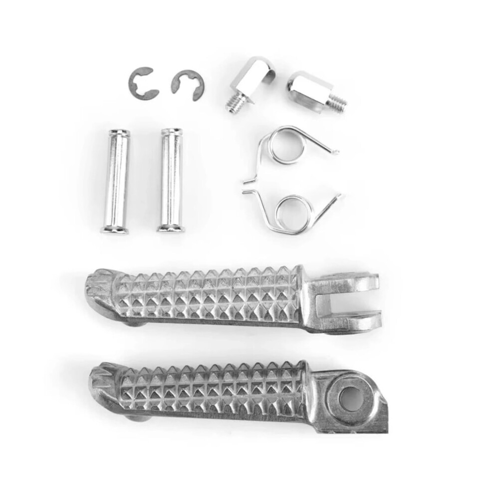 Motorcycle Foot Pegs For Yzf R1 R6 R6s 19982014 Aluminum Rearset Footrests Replacement Silver 9070919708121