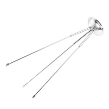 Desk Flag Pole Holder with Stable Metal Base, Adjustable 15Inch Table Flag Stand for Office