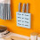Kitchen Utensil Organizer with Split Compartments, Drainable Flatware Storage Rack, Grey Dustproof Cover 2