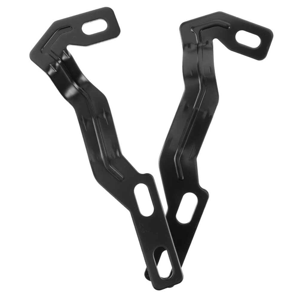 1 Pair Led Bar Mount Hood Hinge Brackets Aluminum Durable Construction Easy Installation Light 9053599994220