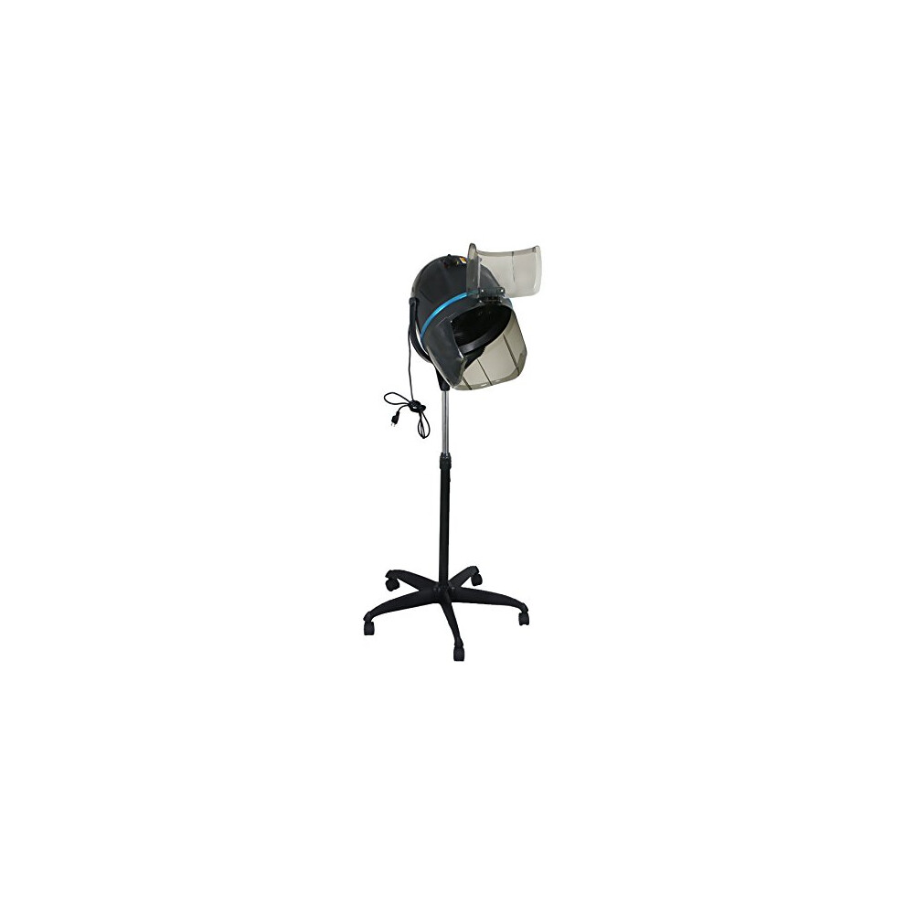 Professional Hood Hair Dryer with Height Adjustable Stand and Wheels for Salon and Home Use