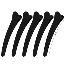 10 Pieces Makeup Clips, Non-Marking Duck Clip Glossy 12cm