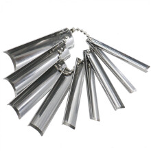 French Manicure Tool Set of 9 Acrylic Nail Trimmers for Precise Smile Line and Consistent Tips