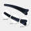 10 Pieces Makeup Clips, Non-Marking Duck Clip Glossy 12cm 5