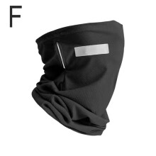 2 Pack-Men's and Women's UV Protection Cooling Arm Sleeve with Neck Cover Sunscreen Ice Cloth Arm Sleeve Mask Suitable for Summer Sports Driving