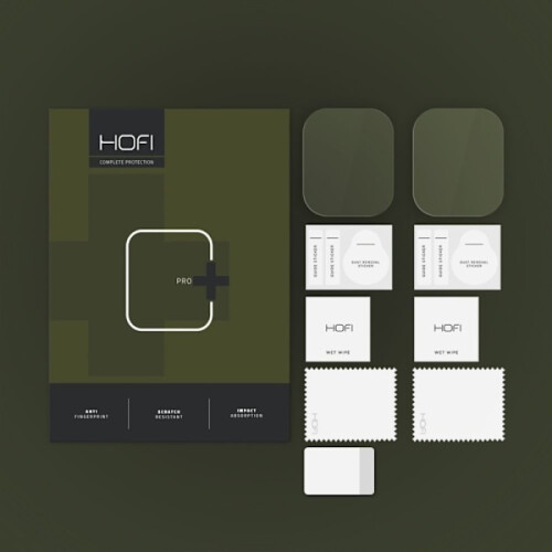 HOFI compatible with Apple Watchwith Apple Watch 10 42 mm 2-PACK Screen Protector Pro+ HydroFlex 2