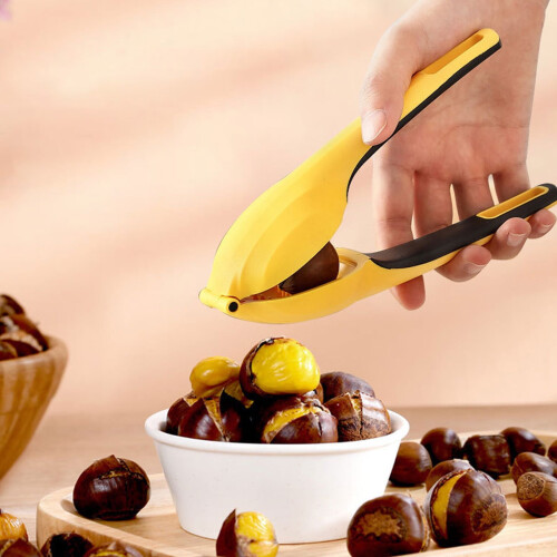 RnemiTe-amo on Clearance！Easy-Grip Chestnut Opener - Multi-Function Tool For Smoothly Splitting And Peeling Chestnuts