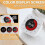 Visual Timer for Kids, Digital with 60 Minute Countdown, Silent Desk Timer for BY 2