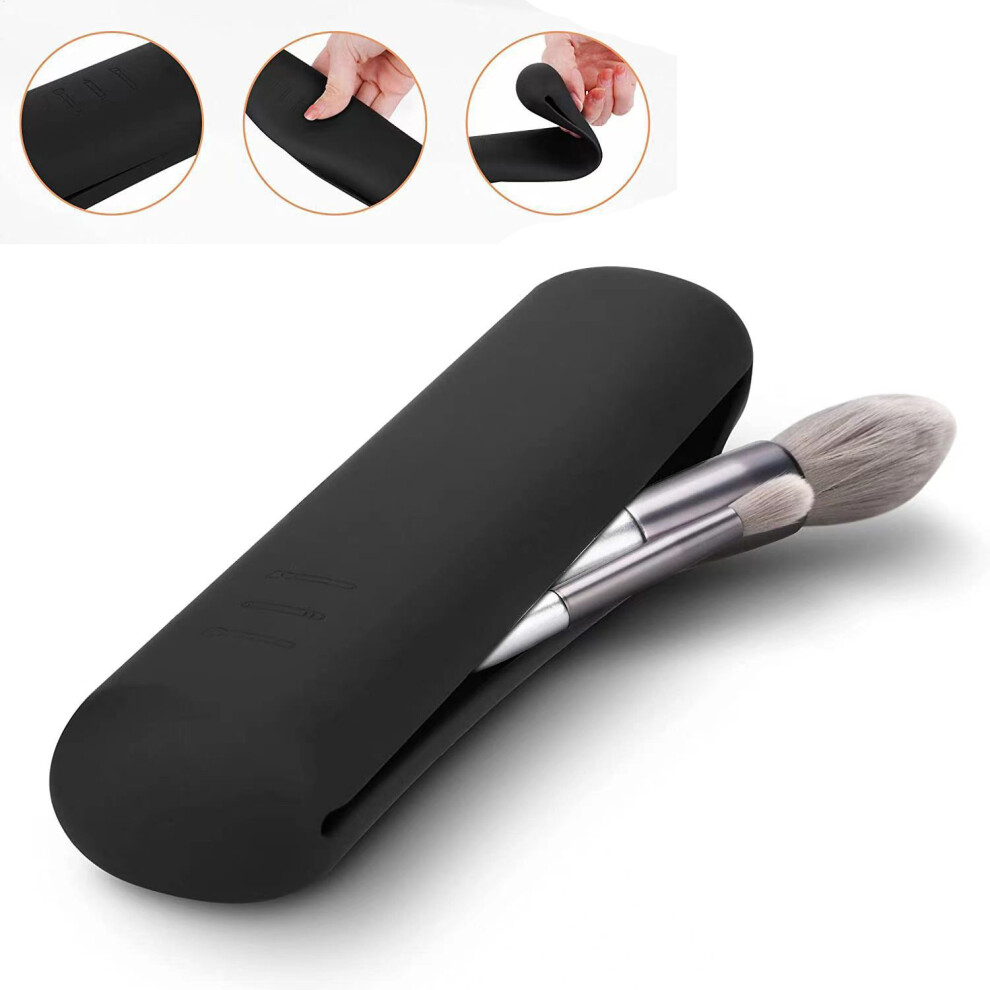 Portable Travel Makeup Bag Silicone Cosmetic Bag Beauty Organizer Toiletry Bag