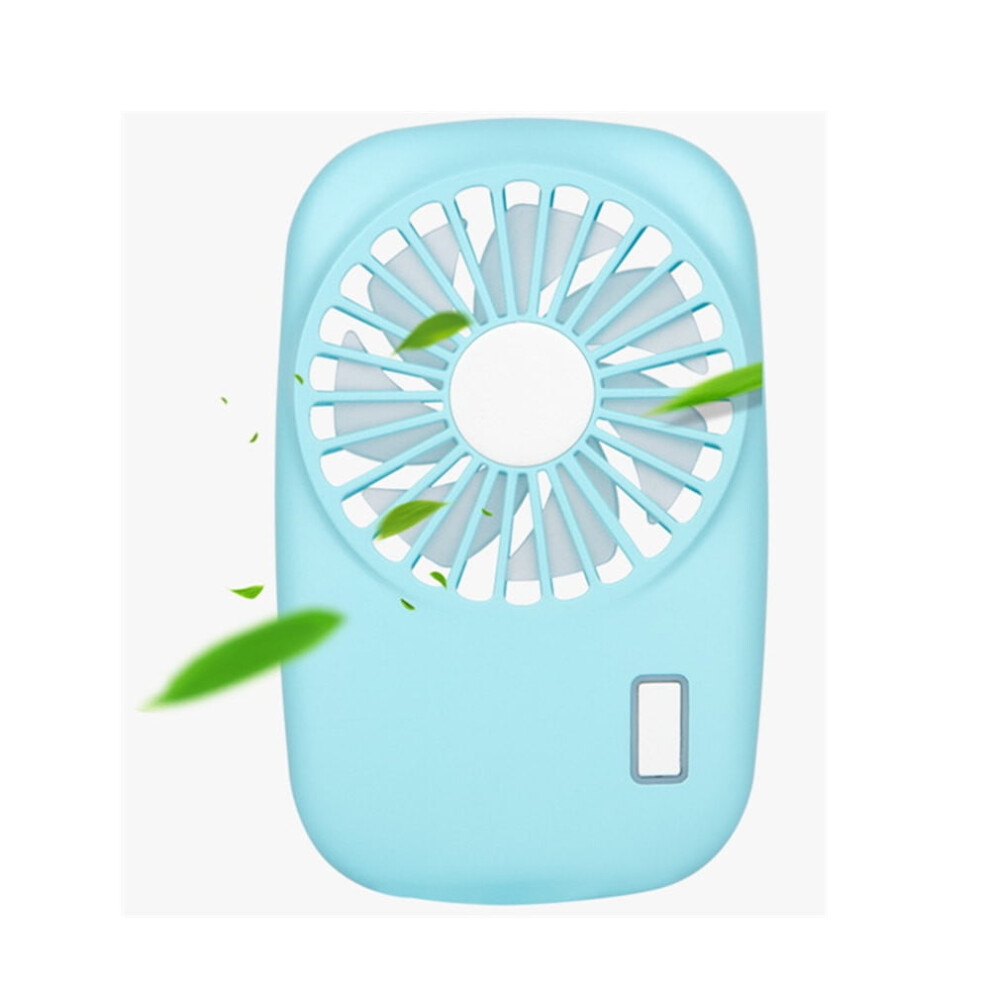 Poaug Fans Clearance Protable Handheld Fan Usb Mini Electric Fan Pocket Fan 2-Speed Wind Adjustable On Sale Home Decor Blue 9027700401068