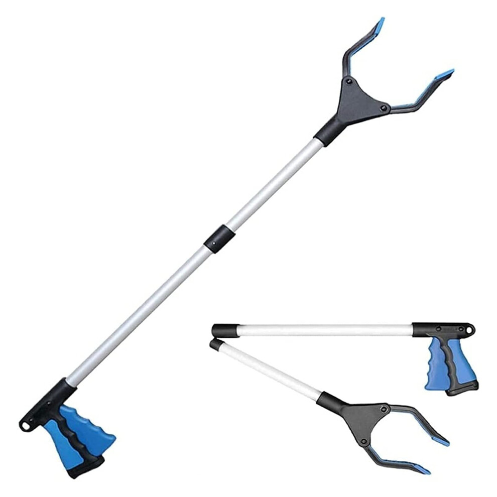 Grabber Tool Foldable Litter Picker with Long Reach and Ergonomic Grip for Garbage Collection