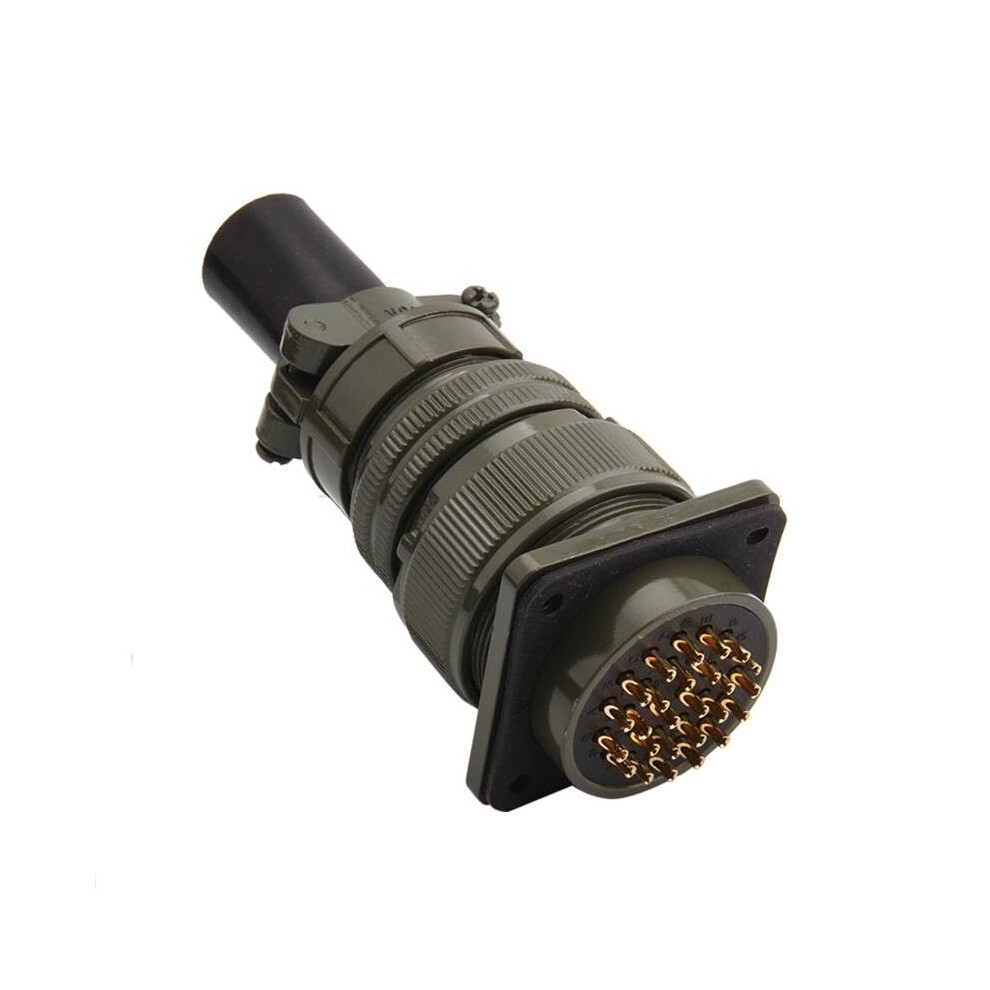 Ms3106a 2812 Military Aviation Connector 26 Pin Ms3102a Panel Mount Plug Ms5015 Standard 9053599994657