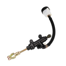Motorcycle Rear Brake Master Cylinder with Reservoir, Hydraulic Pump, Sensitive Braking Response