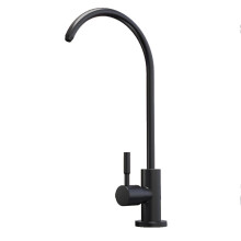 Kitchen Faucet Water Filter 360 Rotating Single Handle Stainless Steel Reverse Osmosis Sink Tap Black