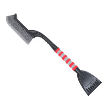 Detachable 2 in 1 Car Snow Brush and Ice Scraper with Ergonomic Grip and Extendable Handle for SUVs and Trucks