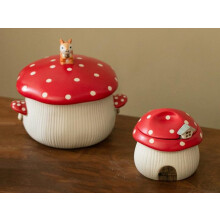 Ceramic Sugar Bowl with Lid and Spoon, Elegant Porcelain for Kitchen Counter and Coffee