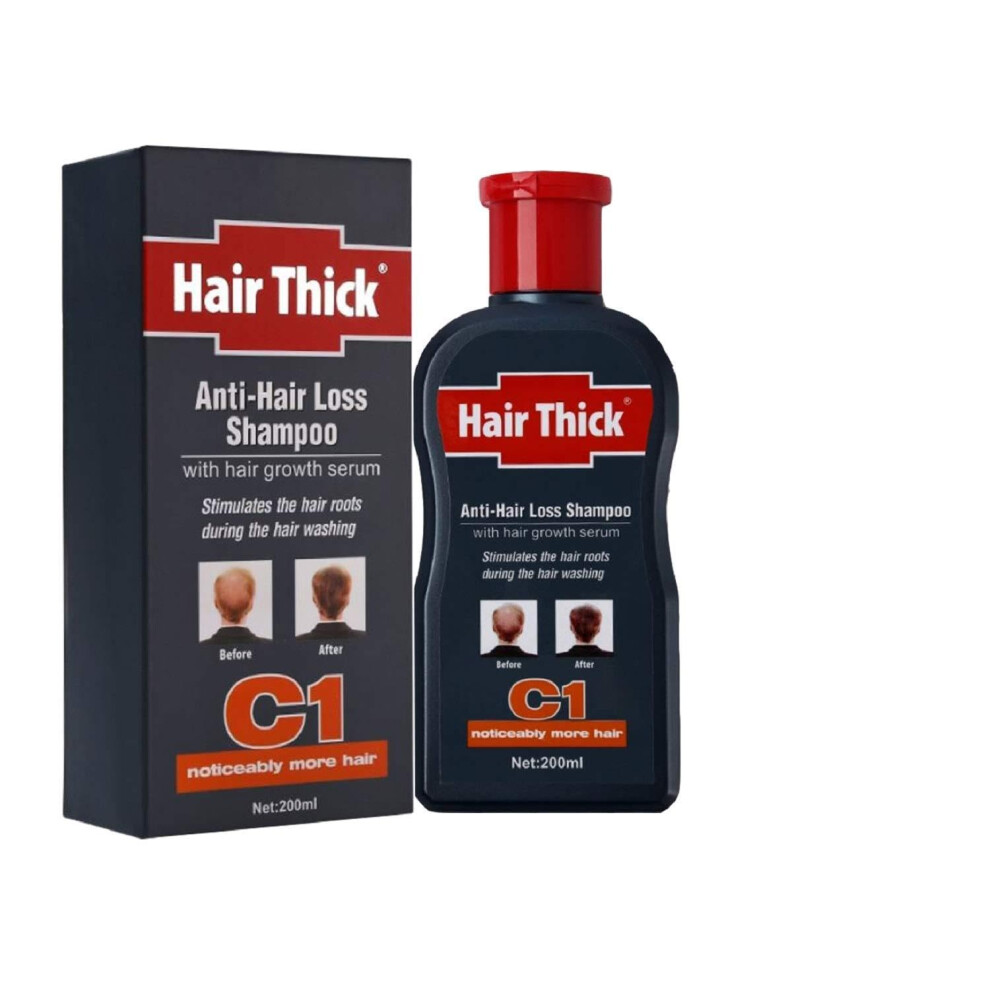 Anti Hair Loss Shampoo for Thinning Hair with Herbal Extracts and Hair Growth Boost 200ml