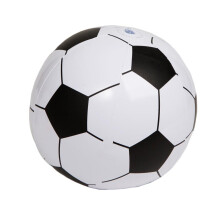 16 Inch Inflatable Soccer Ball for Beach Fun and Training, Lightweight Easy Inflate Design