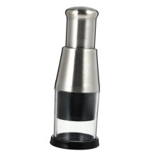 Vegetable Chopper and Garlic Press Stainless Steel Handheld Onion Slicer for Fast Food Prep