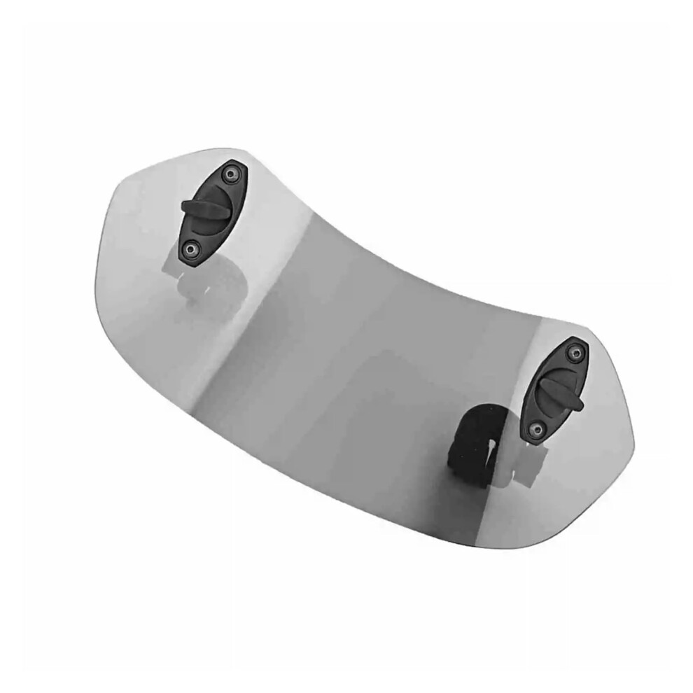 Motorcycle Windshield Extension Adjustable Clip On Tawny Spoiler For Enhanced Riding Safety 9113335534865
