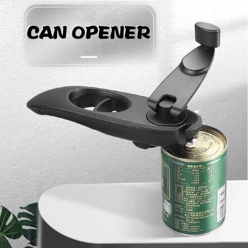 Manual Can Opener Can Open All Standard Size Non-compatible with sharp Cans Automatic Restaurant Bakeware Set Kitchen Tool Set 2