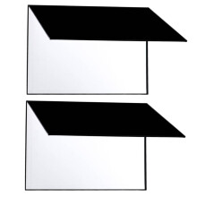 2pcs Foldable Photography Reflector Board and Light Diffuser for Studio or Outdoor Shooting