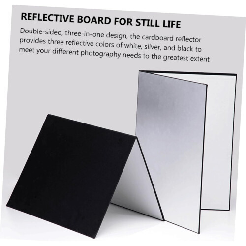 2pcs Foldable Photography Reflector Board and Light Diffuser for Studio or Outdoor Shooting 2