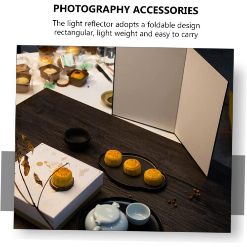 2pcs Foldable Photography Reflector Board and Light Diffuser for Studio or Outdoor Shooting 1