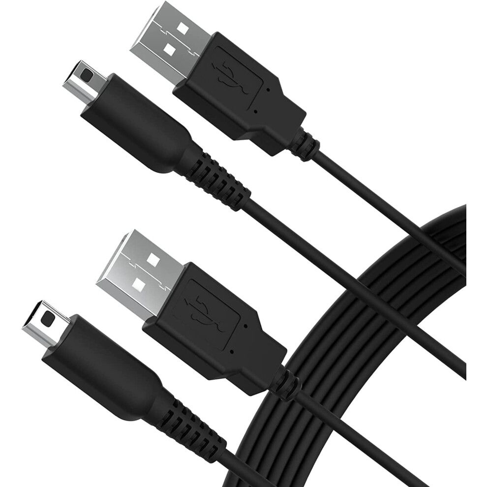 Charger Cable Usb Compatible With Nintendo 3Ds, 3Ds Xl, New 3Ds, New 3Ds Xl, Dsi, Dsi Xl, 2Ds, New 2Ds Xl Ll (4 9377112411590