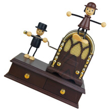 Music Box Ornament Decor Creative Adornment Christmas Gift Kids Home Adornment Lovers