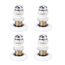 4 Pcs Sliding Shower Door Roller Bathroom Glass Door Runner Wheel Replacement Part