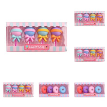 16PCS Erasers Food Erasers Pencil Erasers For Kids Rewards Children School Supplies And Party *16PCS