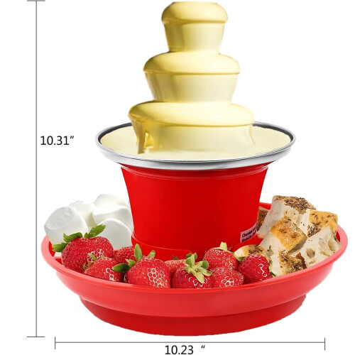 Yakbaofuo Comes With Fruit Tray Three Layer Machine Melting Tower Machine Automatic Hot Pot Melting Machine 2
