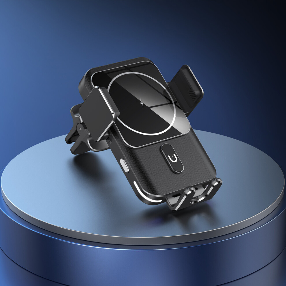 Car Phone Holders Charger, Car Wireless Charger Intelligent Induction Car Phone Wireless Charging 15W Cell Phone Wireless Charging 9027700405271