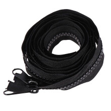 200cm Outdoor Metal Decor Double Zipper Tent Repair Zipper Pants Zipper Sewing Tent Zipper Clothing Zipper