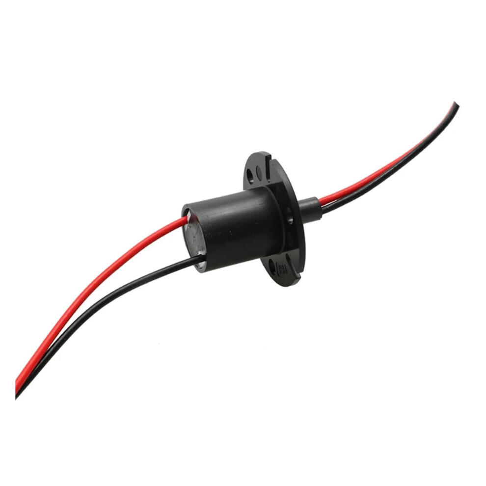 22Mm 2 Channel Conductive Slip Ring 20A Flange Mount 240Vdc Rotary Electrical Connector 360 Rotation 9070919709692