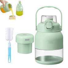 Electric Citrus Juicer 28 Oz Large Capacity Wireless 2in1 Portable Blender Cup with Straw