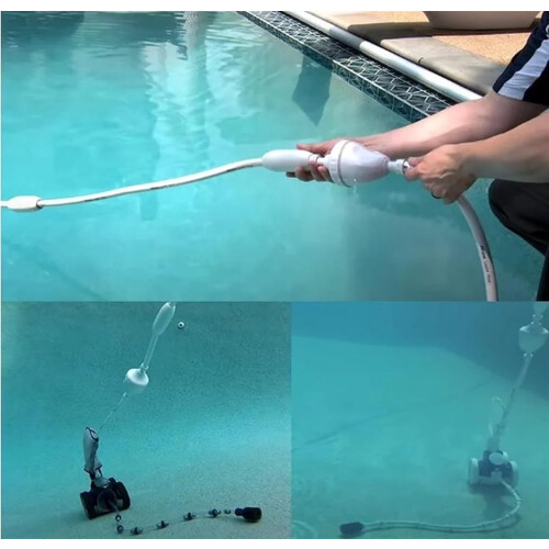 Pool Cleaner Backup Valve with Quick Reverse Flow Control for Automatic Swimming Pool Vacuum 2