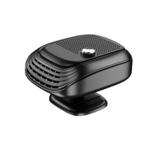 12V Car Heater with Quick Heating and Dual Mode, 120W Vehicle Window Defogger for Winter, Black